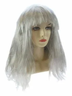 Langharig Pruik Met Pony -Party Outfitters langharig pruik met pony 7