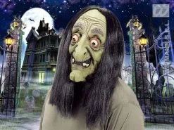 Maskers: Enge Heks Met Pruik