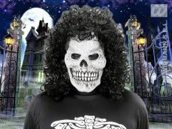 Maskers: Schedel Met Krulpruik