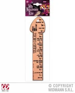 Meetlat Voor De Penis -Party Outfitters meetlat voor de penis 1