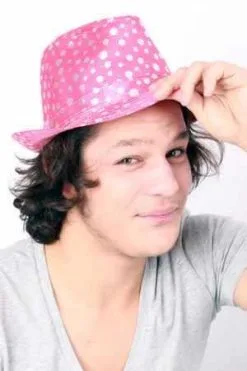 Metallic Paarse Hoedjes