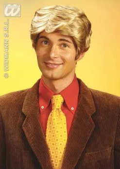 Modieuze Feestpruik Rick -Party Outfitters modieuze feestpruik rick 2