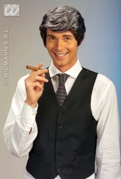 Modieuze Feestpruik Rick -Party Outfitters modieuze feestpruik rick 4