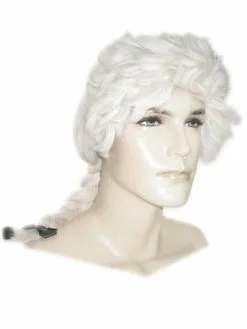 Mozart Pruik Gebroken Wit -Party Outfitters mozart pruik gebroken wit 2