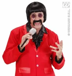 Music Man Met Snor En Bril