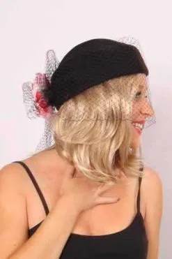 Ouwe Wievenhoedje Met Voille -Party Outfitters ouwe wievenhoedje met voille 1