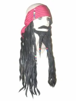 Piraten Haarsetjes -Party Outfitters piraten haarsetjes 1