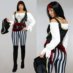 Piraten Kostuum Met Broek En Accessoires