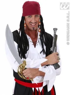 Piratenpruiken Met Bandana En Dreadlocks