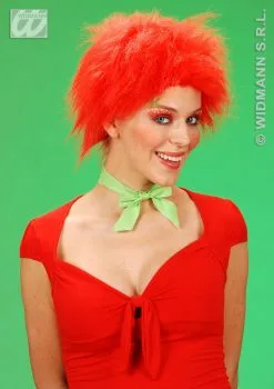 Pluche Pruiken In Felle Keuren -Party Outfitters pluche pruiken in felle keuren 3