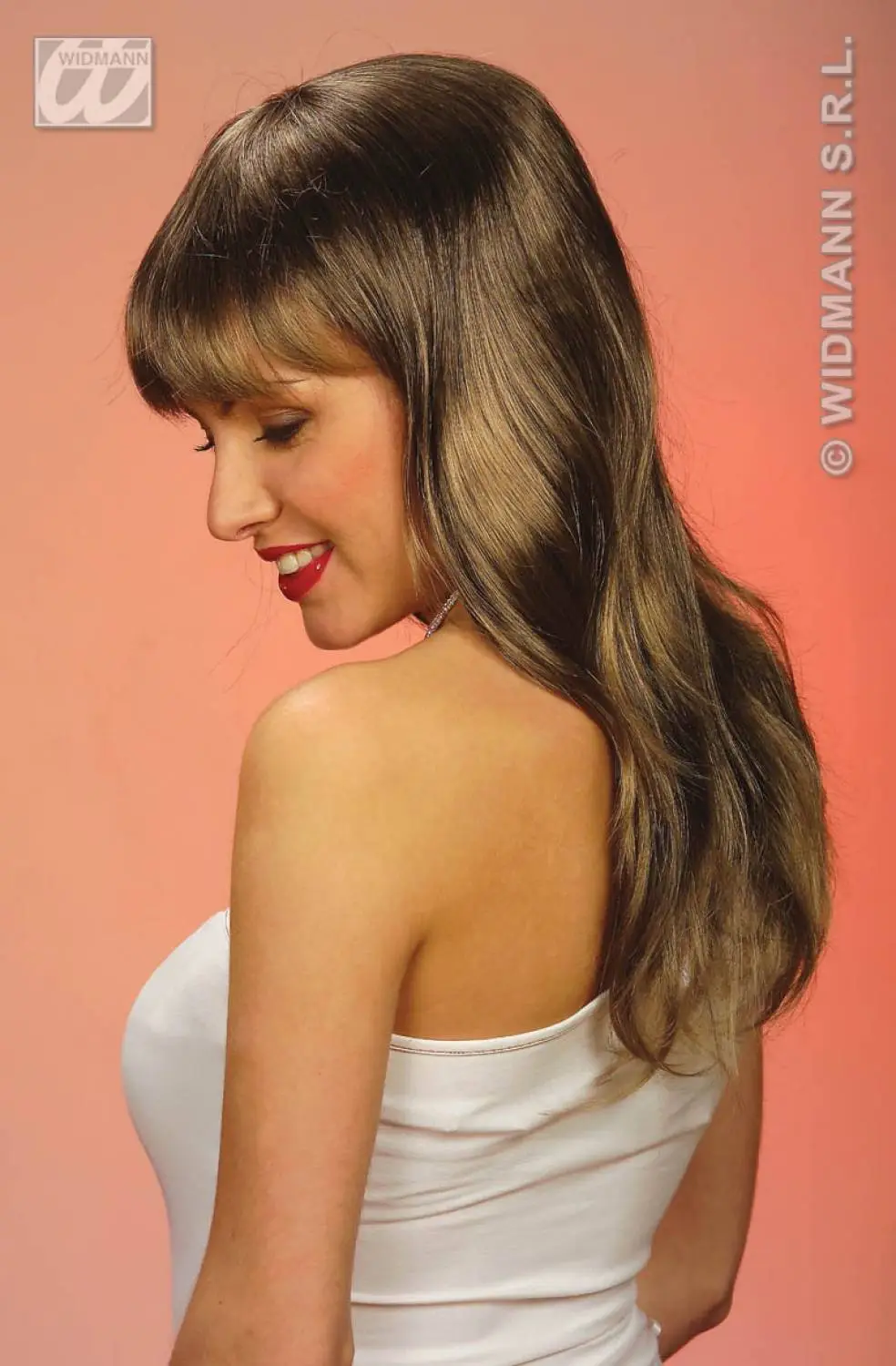 Pruik Christelle Voor Party's 4 Pruik Christelle Voor Party's - Afbeelding 2