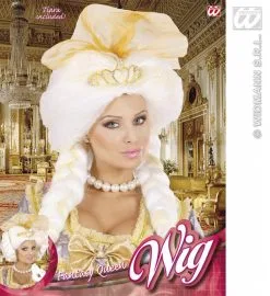 Pruik Fantasy Queen Met Tiara -Party Outfitters pruik fantasy queen met tiara 2