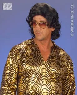 Pruik Met Een Matje Frankie -Party Outfitters pruik met een matje frankie 2