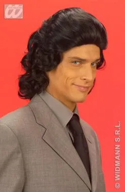 Pruik Met Een Matje Frankie