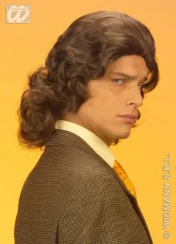 Pruik Met Een Matje Frankie -Party Outfitters pruik met een matje frankie 4