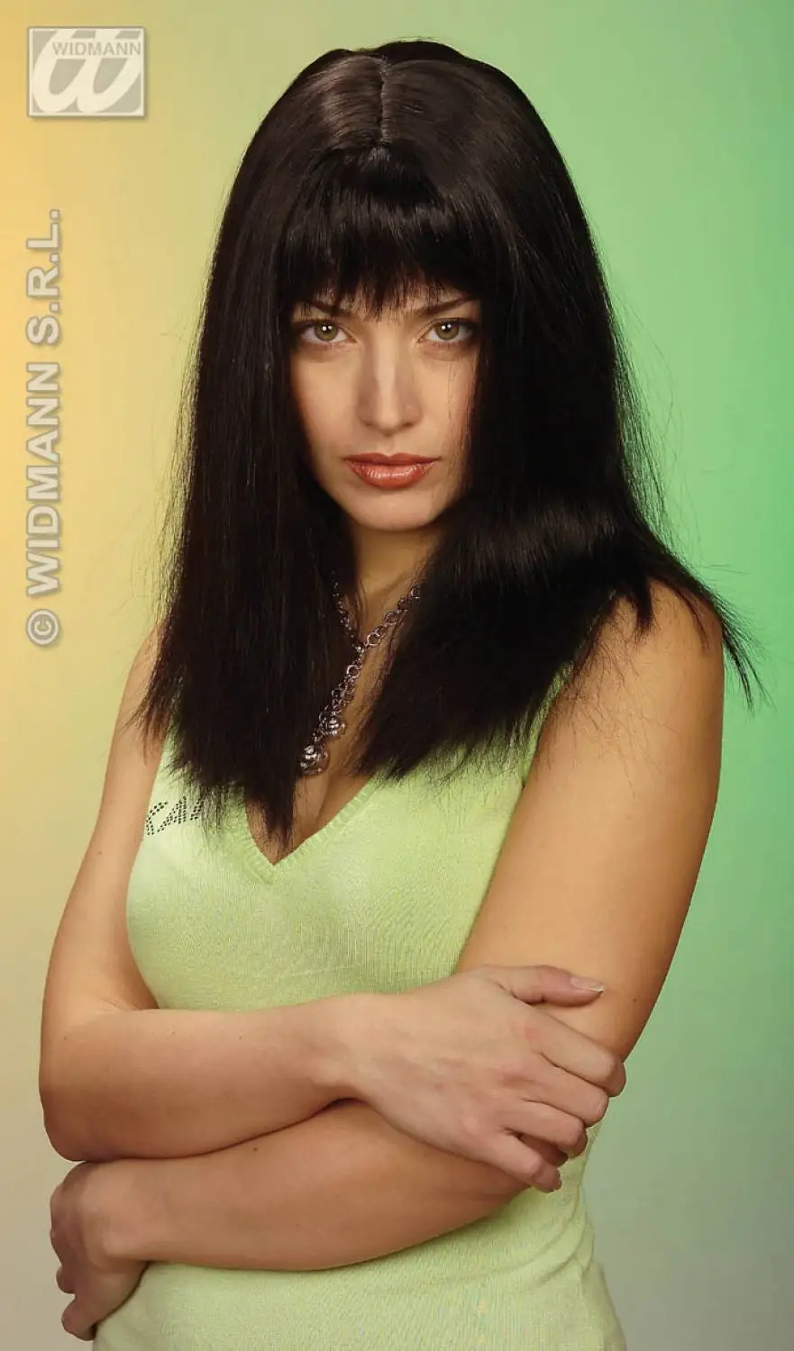 Pruik Met Sluik Haar Voor Meiden 4 Pruik Met Sluik Haar Voor Meiden - Afbeelding 2