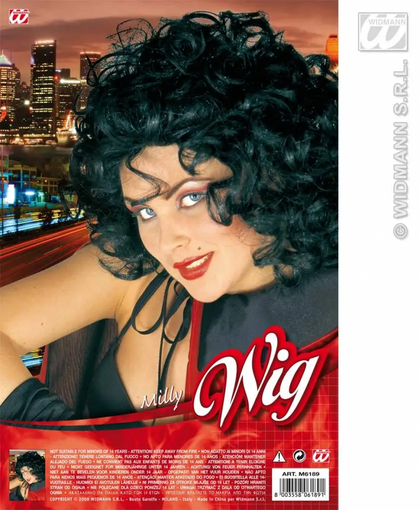 Pruik Milly Met Volle Krul 4 Pruik Milly Met Volle Krul - Afbeelding 2