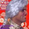 Pruik Rococo Man 1 Pruik Rococo Man -Party Outfitters pruik rococo man