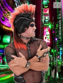 Punkpruik Meerkleurig -Party Outfitters punkpruik meerkleurig 4