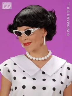 Retrolook Pruik Audrey -Party Outfitters retrolook pruik audrey 2