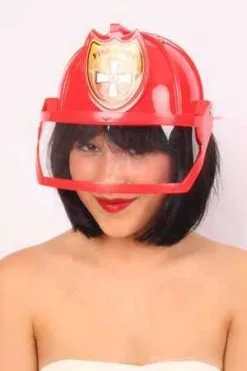 Rode Brandweerhelmen