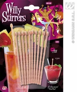 Roerstaafjes In De Vorm Van Een Piemel -Party Outfitters roerstaafjes in de vorm van een piemel 1