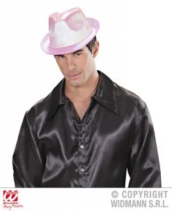 Roze Fedora Hoedjes -Party Outfitters roze fedora hoedjes 2