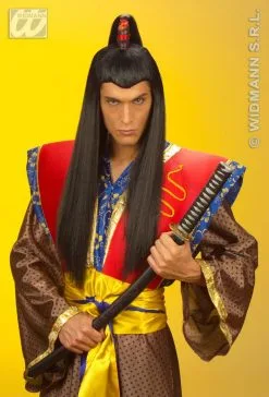 Samoerai Vechters Pruik