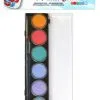 Schmink En Grimeerset Aquabasis 6 Pastel Kleuren -Party Outfitters schmink en grimeerset aquabasis 6 pastel kleuren