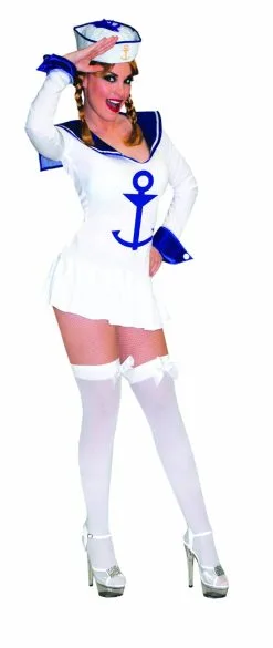 Sexy Navy-girl Jurkjes