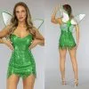 Shiny Tinkerbel Kostuum -Party Outfitters shiny tinkerbel kostuum