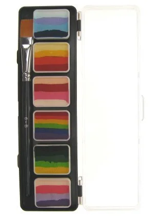 Splitcake Aqua Schmink Regenboog 3 Splitcake Aqua Schmink Regenboog