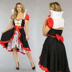 Strapless Queen Of Hearts Kostuum
