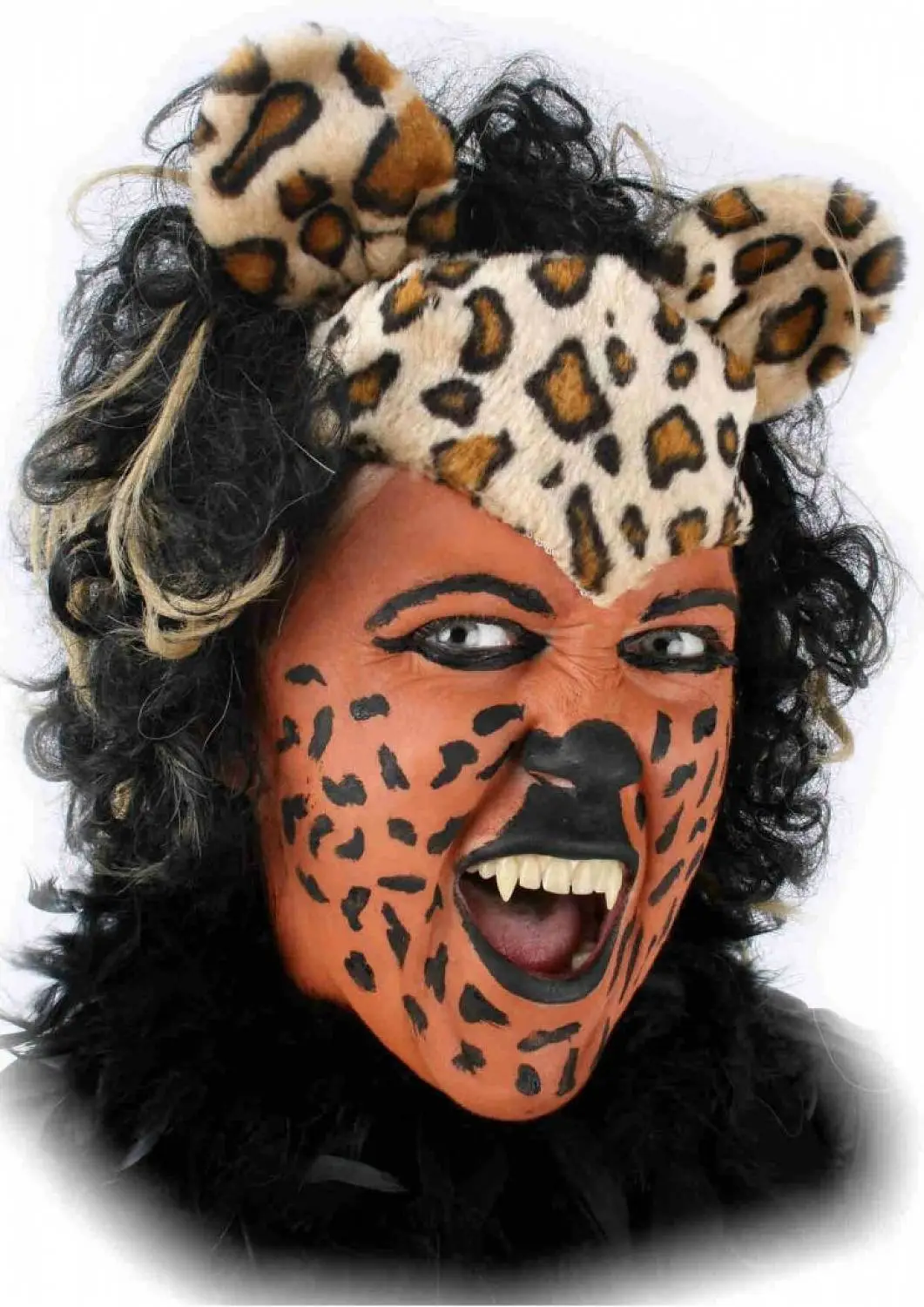 Tijger Of Panter Pruiken 4 Tijger Of Panter Pruiken - Afbeelding 2