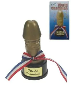 Troffee Penis Als Prijs Voor Beste Vrijgezel