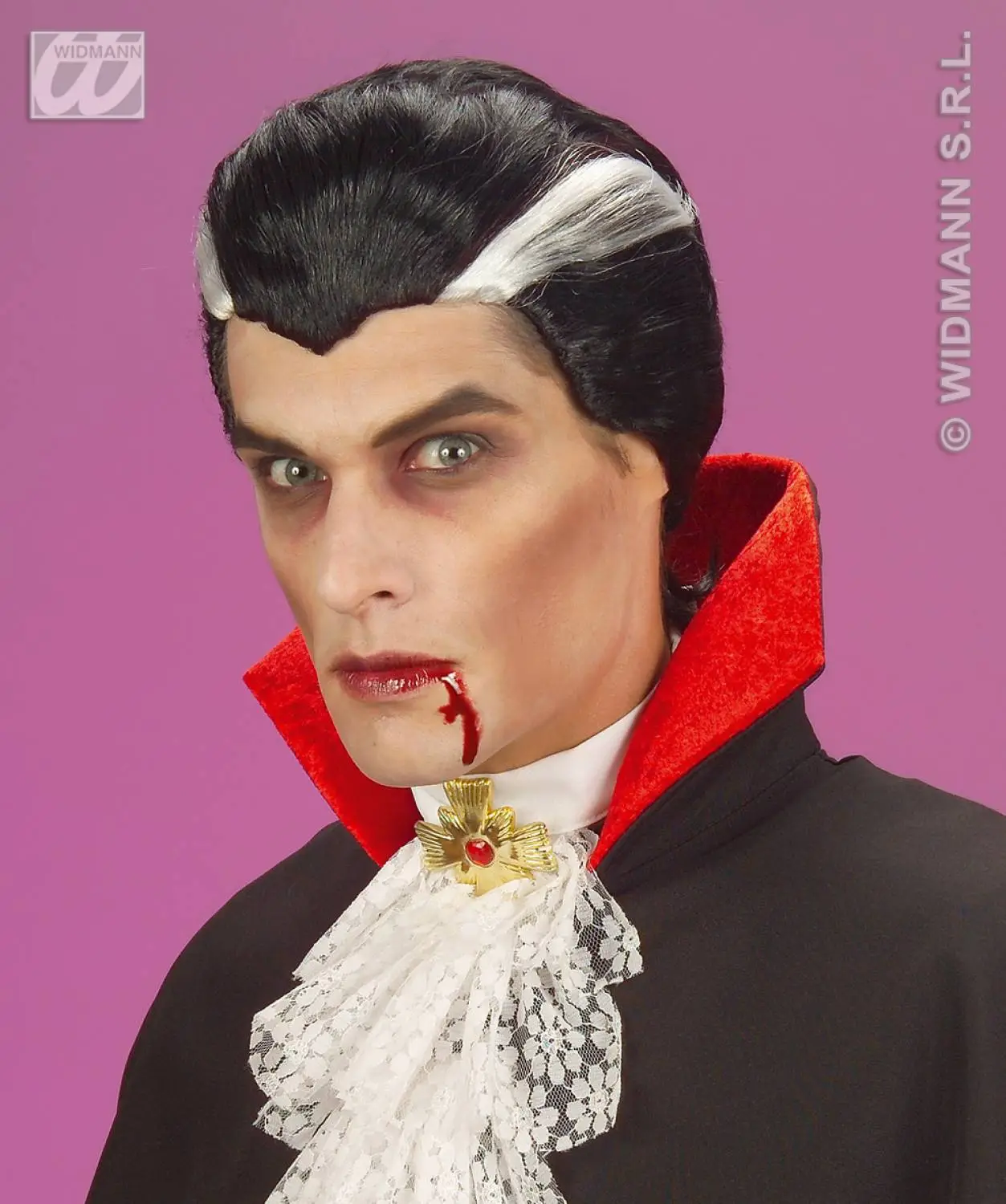 Vampier Pruiken Voor Party's 4 Vampier Pruiken Voor Party's - Afbeelding 2