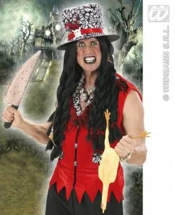 Voodoo-pruik -Party Outfitters voodoo pruik 1