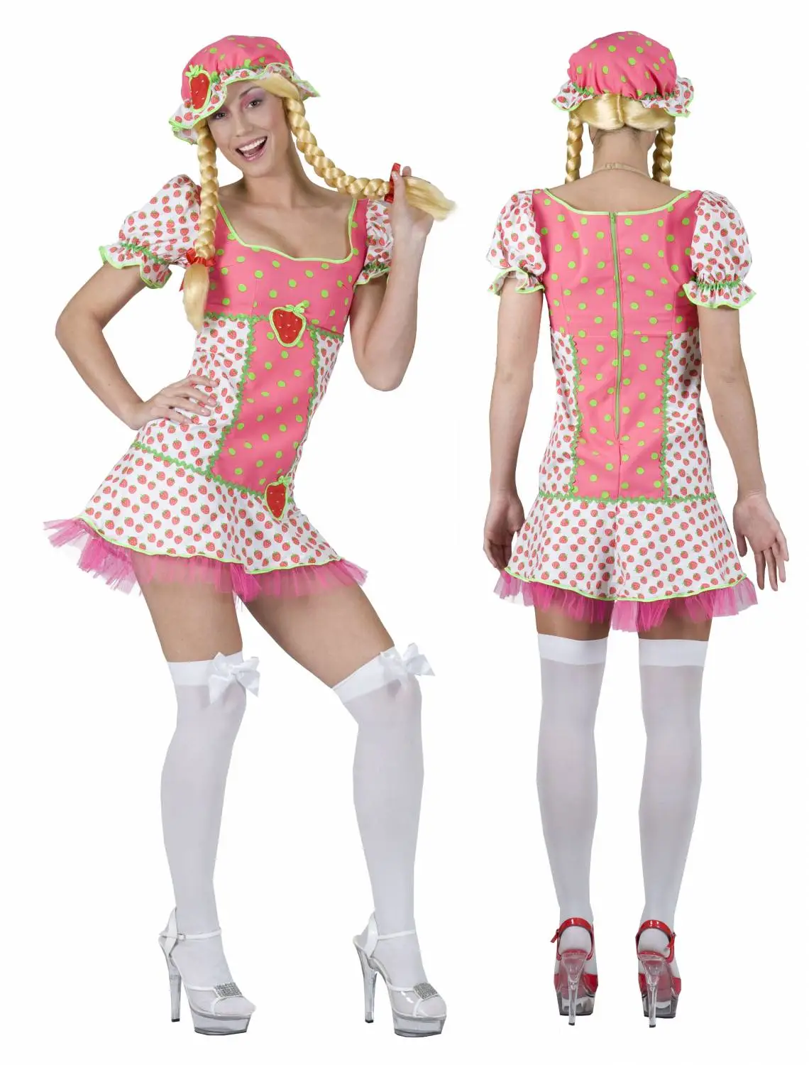 Vrijgezellen Jurkje: Strawberry-girl 3 Vrijgezellen Jurkje: Strawberry-girl