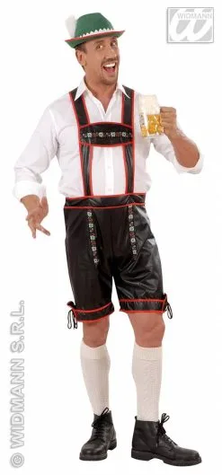 Vrijgezellenavond Idee: Lederhose Lederlook -Party Outfitters vrijgezellenavond idee lederhose lederlook 1