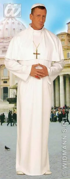 Vrijgezellenavond: Paus Gewaad