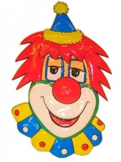 Wanddecoratie Vrolijke Clown