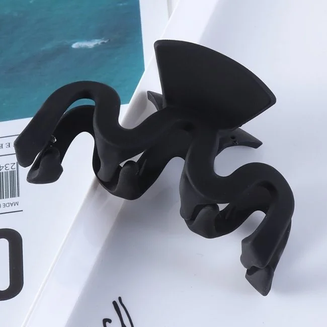 Wavy Zwarte Haarklem 3 Wavy Zwarte Haarklem