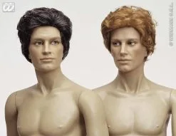 Wetlook Pruik Figaro 5 Wetlook Pruik Figaro -Party Outfitters wetlook pruik figaro 1