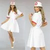 Wit Verpleegster Kostuum -Party Outfitters wit verpleegster kostuum